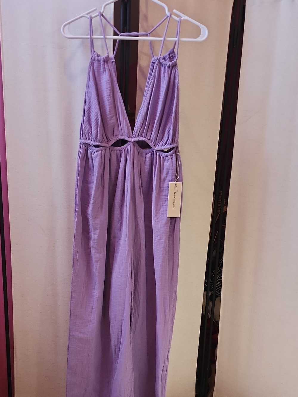 Lavender Cutout Romper